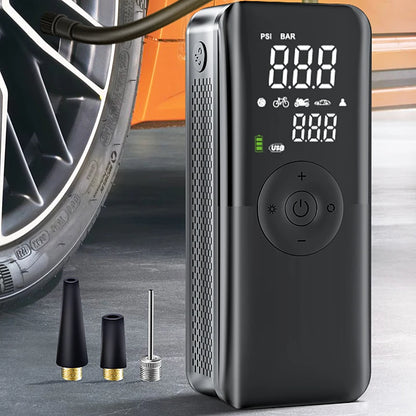 Rechargeable  Air Pump: Portable Tire Inflator